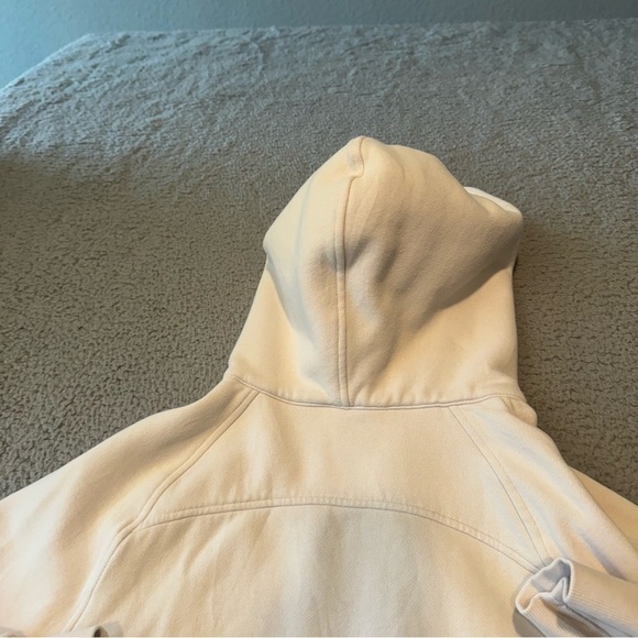 Lululemon Scuba Oversized Half-Zip Hoodie White Opal M/L - Picture 7 of 11